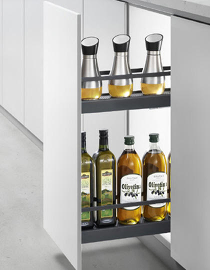 Bottle Pull Out Flat Line